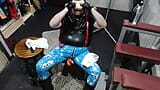 Rubber Bear Slurps and cums snapshot 4