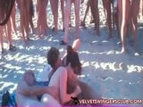 Velvet Swingers Club nude beach sex party snapshot 13