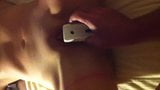 Using a nailbrush on my clit snapshot 3