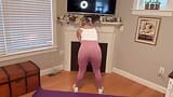 67-year-old, porn star, pink leggings, yoga snapshot 8