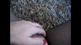 Ongles en collants noirs polis snapshot 5