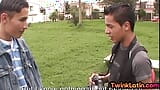 Real flaca twink latina enculada en set por novios polla snapshot 1