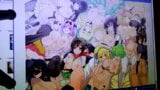 Cum Tribute - A lot of Senran Kagura girls in a big cumshot snapshot 1