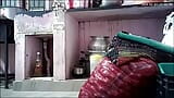 Ibu rumah tangga India dengan toket besar hitam snapshot 10