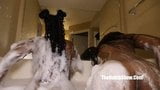 two sexy chocolate jada dee ambitious booty thickie strip n snapshot 14