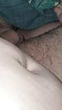 裸の義理の息子とベッドでミニドレスの下にビキニのない継母 snapshot 15