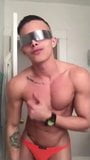 hot young muscular guy dancing snapshot 3