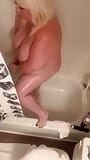 Peak a Boo View of Blancagirlbbw in the Shower snapshot 10