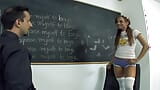 Sexy German teen gets fucked hard in the classroom snapshot 4