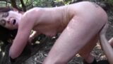 Brunette needs orgasm in the woods snapshot 17