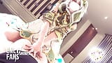 Genshin Impact, Söt Ladyboy Cosplayer knullas, Nahida Cosplay Kawaii Japanska Crossdresser del.2 snapshot 7