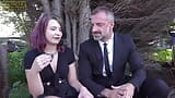 Pascalssubsluts - tiener Emily Addams zo hard en ruw geneukt snapshot 5