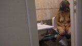 Milf after the toilet engaged in anal sex snapshot 1