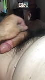 Daddy fat cock Jack jerk tug and pull till he unloads a creamy river of cum. snapshot 1