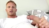 Hot Blond Daddy Jerks Off Big Hugh Cock snapshot 1