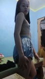 Young Filipina teased dance part 3 topless snapshot 8