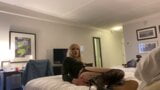 Crossdresser Fingering Herself in Hotel Room snapshot 8