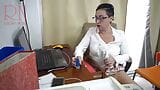 SEXRETARY Secretary gets fucked with a dildo camera in the office Cam 1 snapshot 8