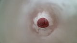 Fleshlight Ice - Innenansicht mit Sperma und Sound 02 snapshot 6