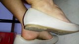 Flats shoeplay Giuly beige flats day 1 parte 2 1080p snapshot 3