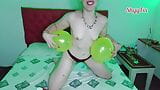 ShyyFxx playing, rubbing and popping balloons- Balloon Fetish snapshot 18