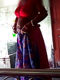 Indian bhabi dress change sari snapshot 7