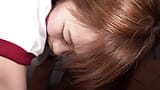ハードなファックの後にペニスをしゃぶる日本人細い女の子 snapshot 16