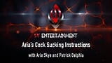 Instrucciones para chupar la polla con Aria Skye snapshot 1