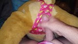 Satin Panty Rub with Plush Simba Joe Boxer Satin Panties snapshot 2