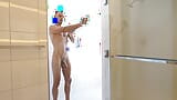 SHOWERBAIT jock Papi stopft schwanz im fitnessstudio, engen arsch snapshot 7