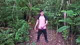 Amateur Masturbation In The Forest Outdoors snapshot 3