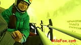 Mila fox lisichka mengisap kontol snowboarder di hutan dengan dingin. Sperma di wajah snapshot 2