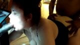 MILF femme, grosse bite noire, cocu, salope mature noire, aime le sperme snapshot 4