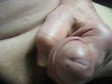 72yrold Grandpa 176 uncut chub wank solo closeup close cock snapshot 9