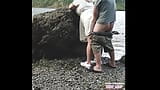 Fucked in Nature - Cheating Wife sex with lover by lake (hotwife cuckold cheating swinger vixen bull cum sperm ass) snapshot 3