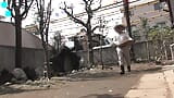 ディープファックの前に巨大なコックに日本の熱いティーンギャグ snapshot 1