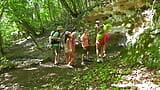 18yo Group Fucks while Hiking on Top of the Mountain by ClubSweethearts snapshot 2