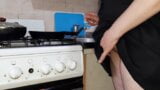 Hidden camera filming my housewife cooking and masturbating - Lesbian-candys snapshot 8