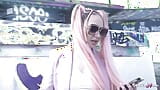 Німецький скаут - тінка з рожевим волоссям Марія Гейл з обвислими цицьками на грубому анальному сексі snapshot 7