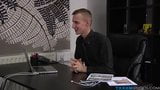 Skinny twink and his boss suck off each other in the office snapshot 1