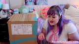 Unboxing y revisión de la silla para juegos humanos - Goddess Pastel snapshot 3