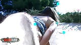 Anal party and deepthroat with Tiffany Doll by the pool snapshot 17