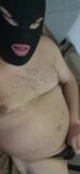 Big cum in net thong and mask snapshot 4