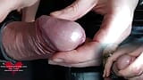 Glans and peehole domination with urethral penetration in close up snapshot 1