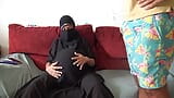 Pregnant Arab Wife Lets British Stepson Cum On Her Belly snapshot 3