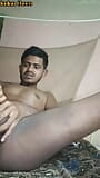 Indian boy flashing his big cock in front of camera snapshot 6