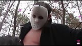 A Brunette Gets Lost and Then Gets Fucked in the Ass by a Masked Guy snapshot 7