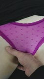 wife pussy rubbed in sheer panties snapshot 2