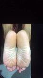 OMG Skeet Skeet Skeet All Over Her Soles 1 snapshot 2