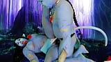 Halloween!! Avatar-mädchen mit dickem arsch wird sehr hart gefickt snapshot 15